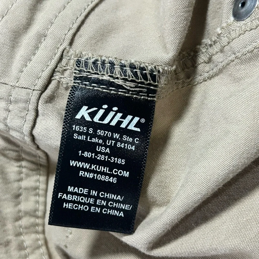 KÜHL Beige Splash Shorts -Women's 12-Hiking Outdoor 6.5